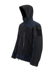 REINDEE LUSION 23AW 226 URBAN HARD SHELL STAND-UP COLLAR HOODED JECKET Color matching Laminated jackets techwear