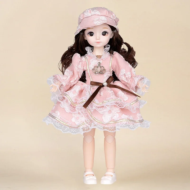 Cute 30cm Princess Clothes Suit Casual 1/6 BJD Dolls Outfit Dress Up Clothes Accessories