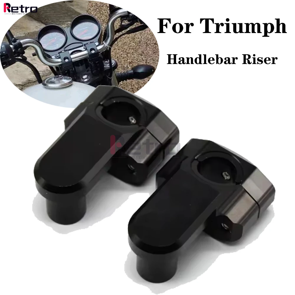 For Triumph Tiger 900 GT PRO LOW RALLY Explorer 1200 Tiger900 850 850Sport Motorcycle Handlebar Riser Aluminum Bar Risers