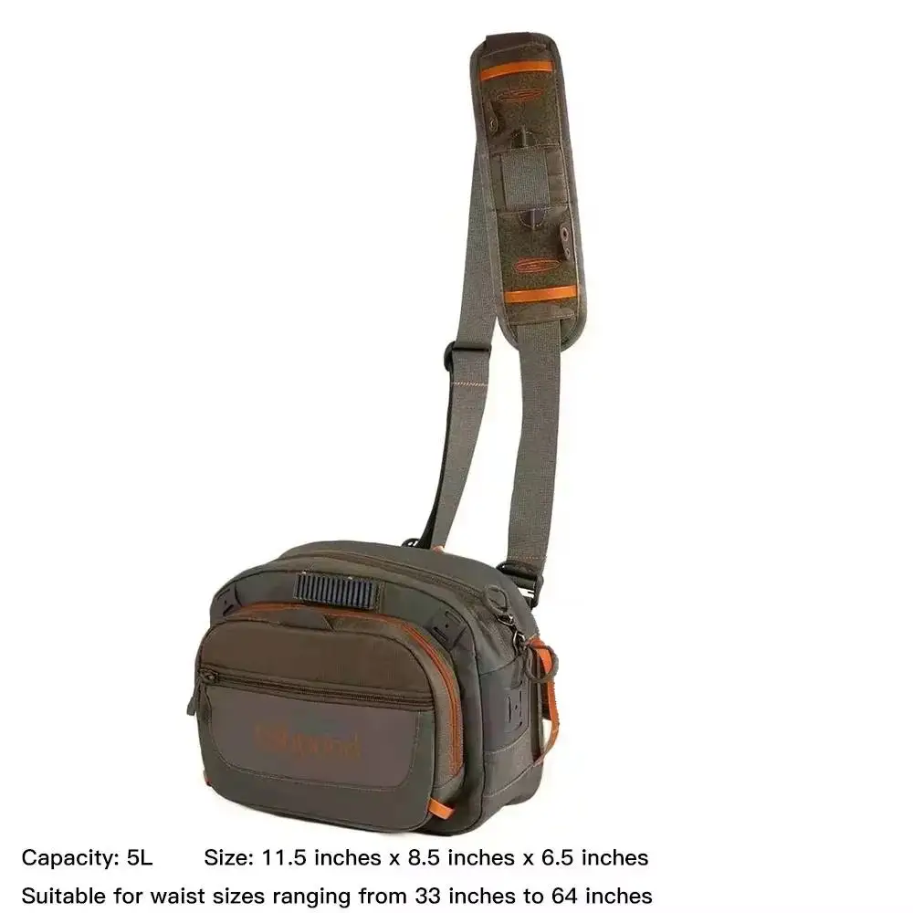 Waist Pack Fly Fishing Chest Pack Wader Belt Wading Summit Sling 5