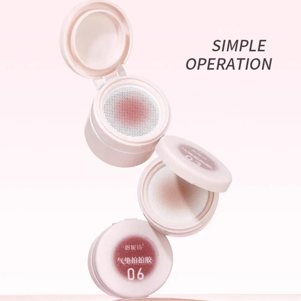 Gel de pintura de uñas con gradiente de cojín de aire, Enfoque Suave, mate, rubor de remojo, acabado de Gel de gelatina de larga duración, esmalte de uñas en Gel O5U5