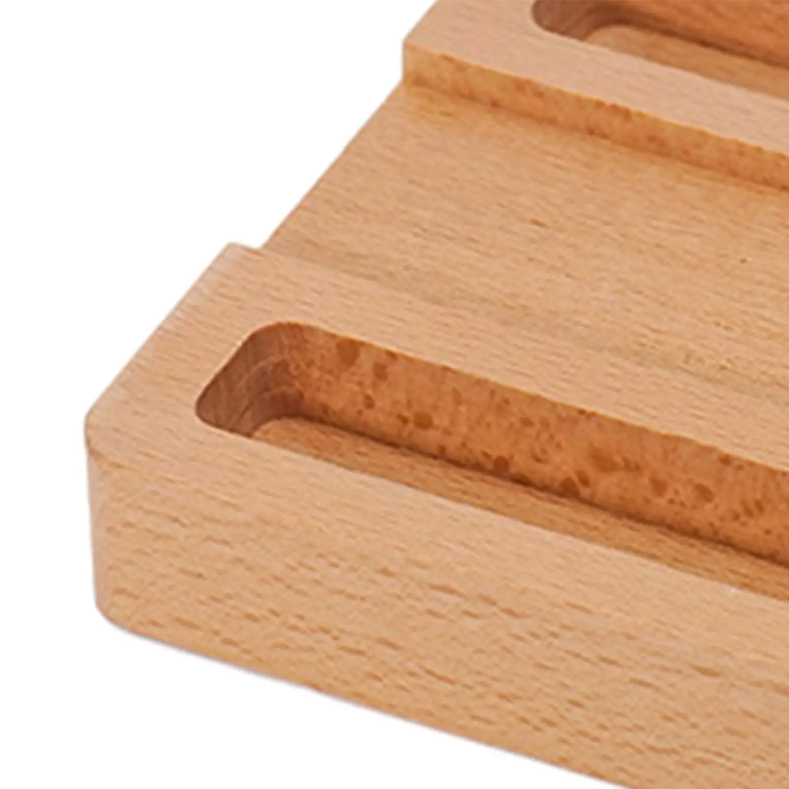 木製研削プレートホルダー、趣味モデル修理用DIYスタンドベース