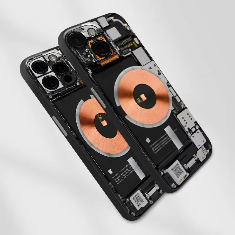 For iphone17 16 15 14 13 12 Teardown Decal Skin Back Screen Protector Film Cover For iphone 14 pro  Wrap Case Matte Sticker