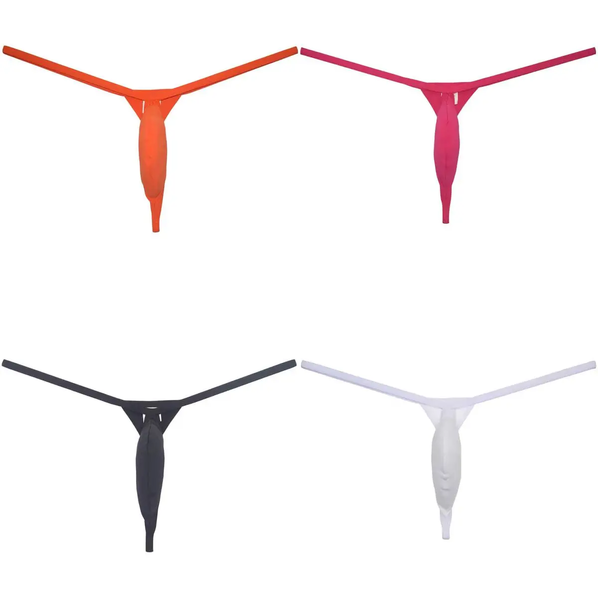 

Sexy Men's Micro Thong Ultrathin T-Back Underwear Male Bikini Tangas G-String Bulge Pouch Jockstrap Quick-dry Sissy Panties Soft