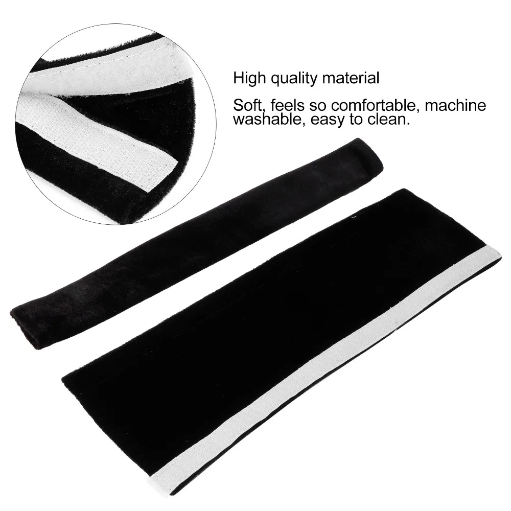 2pcs Non-Slip Design Fridge Door Handle Covers Washable Anti-Static Velvet Kitchen Handle Covers Smudge-Resistant