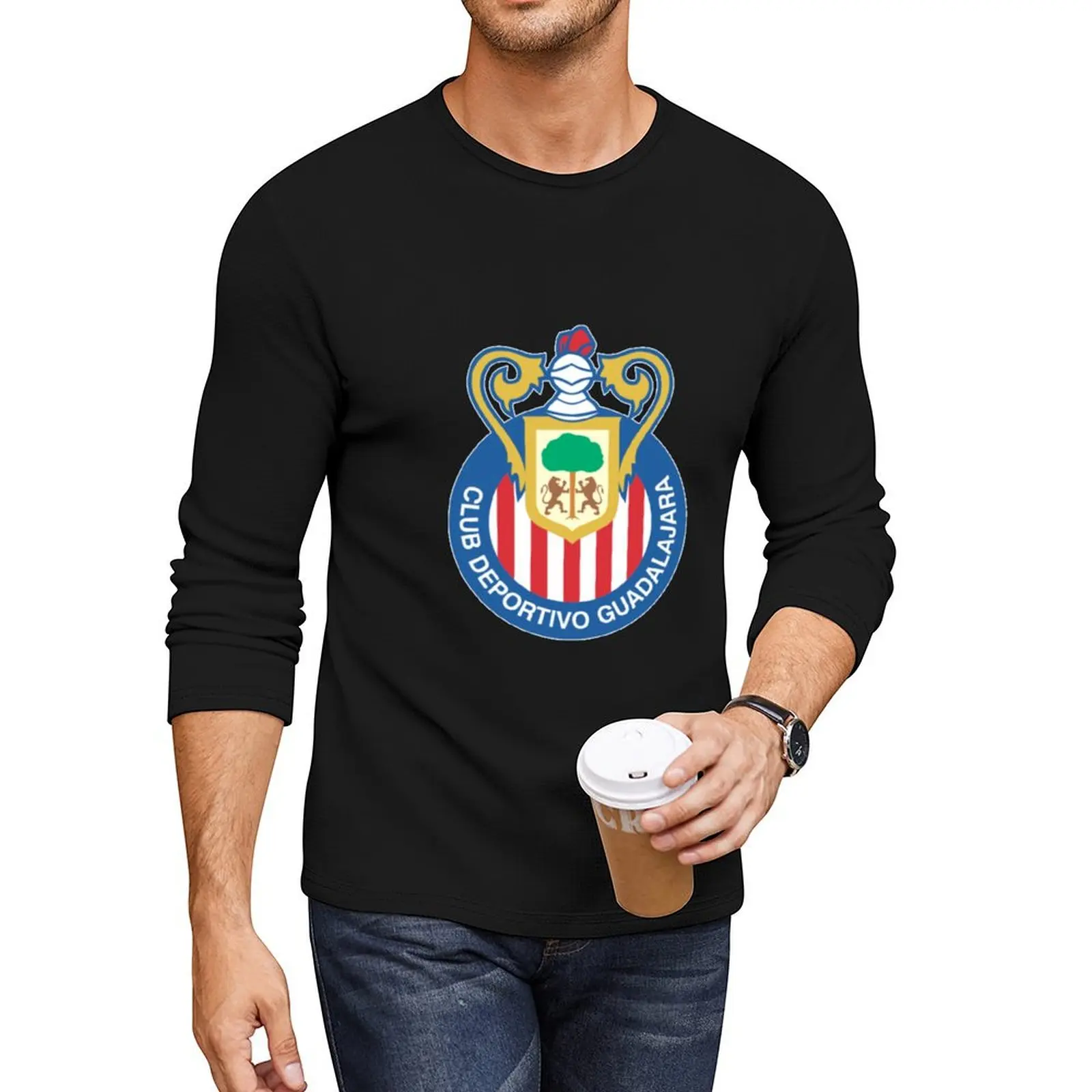 

CHIVAS Long T-Shirt quick-drying t-shirt Anime t-shirt tops mens tall t shirts