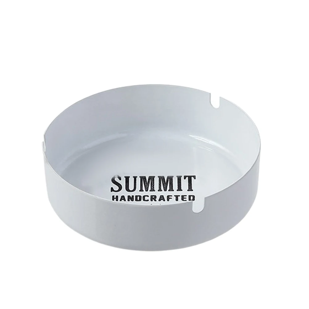 

Metal Ashtray Heat Resistant Eco Friendly Safe Living Room Bedroom Decoration Easy Clean Maintain Fire Resistant Non
