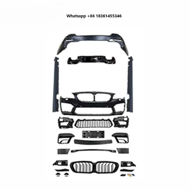 

For 5 Series F10 F18 Upgrade New M5 BodyKit Front Rear Bumper Grille Spoiler Fender Hood Side Skirt