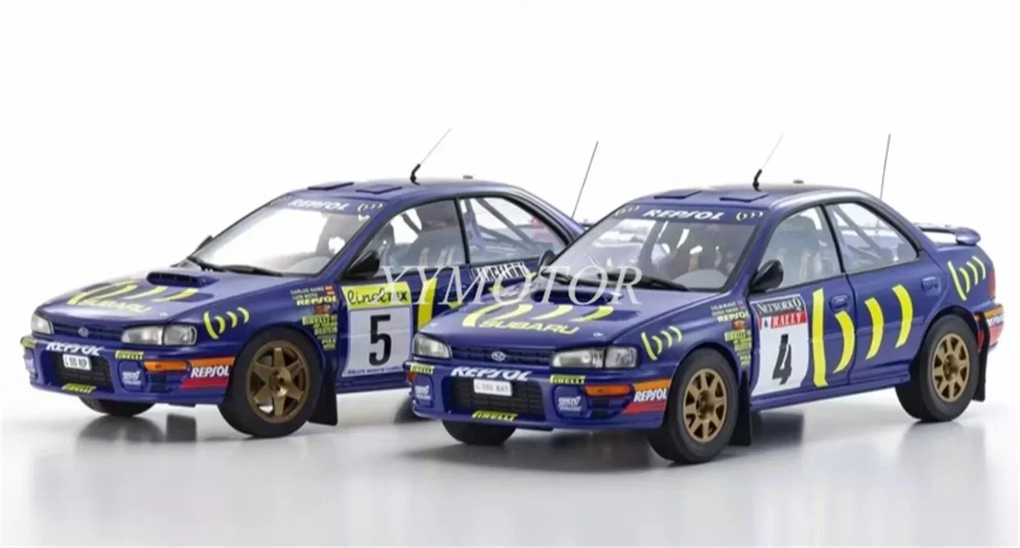 

Kyosho 1/18 For Subaru Impreza 1994 RAC #4 / 1995 Monte Carlo #5 Diecast Model Car Toys Gifts Hobby Display Ornaments Collection