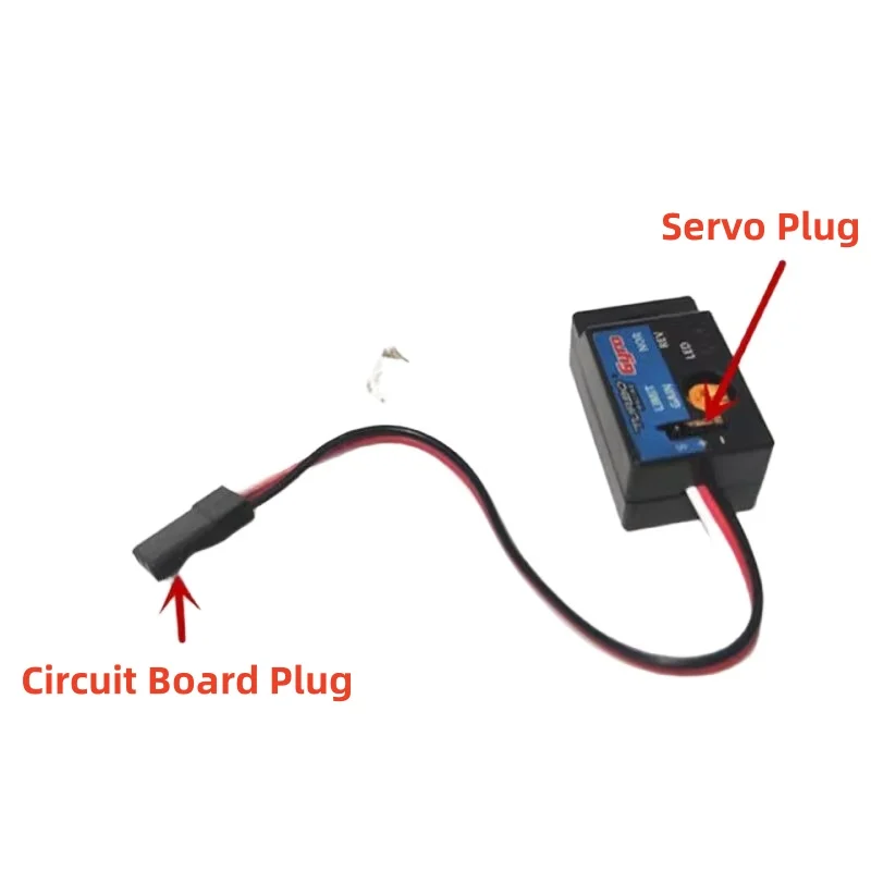 RC Car Gyro WPL D12 D22 D32 High-speed Drift Auxiliary Gyroscope 1/10 Drift Racing Car Upgrade Parts Accessories