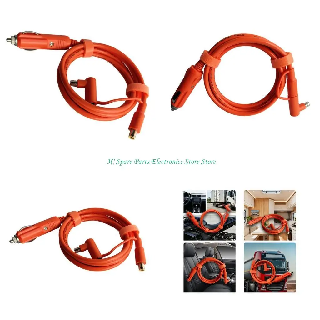 SZ Highly Power 15A Car Cigarettes To DC7909 DC8020 Adapter Cable For Outdoor Power Stations