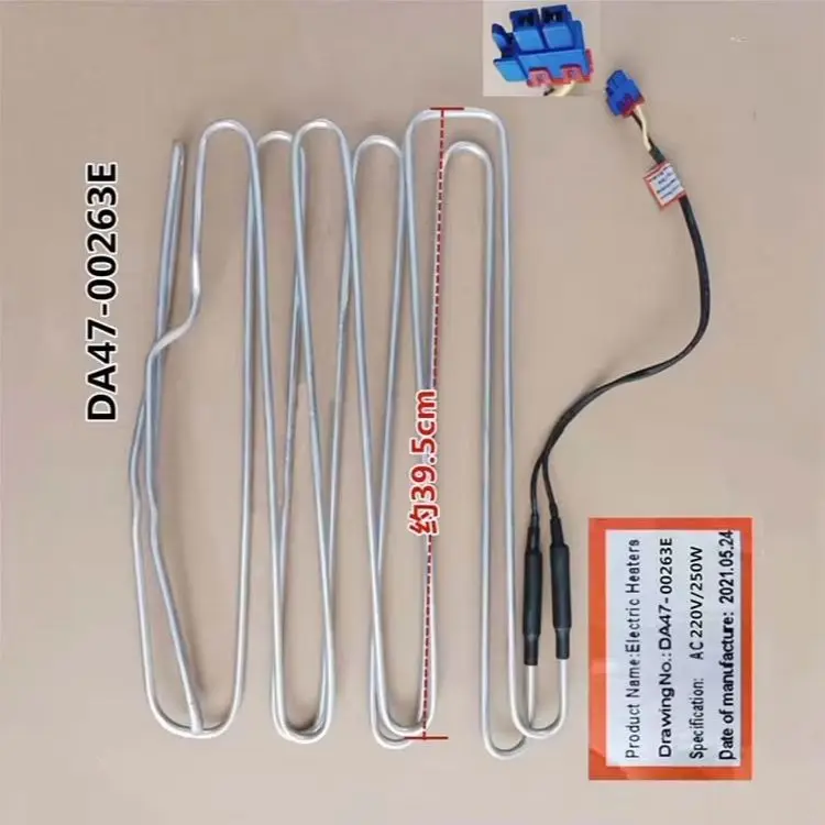 da47-00263e-heating-tube-pipe-for-samsung-refrigerator-defroster-defrosting-heater-wire-freezer-parts-bcd-285wnmvs-220v