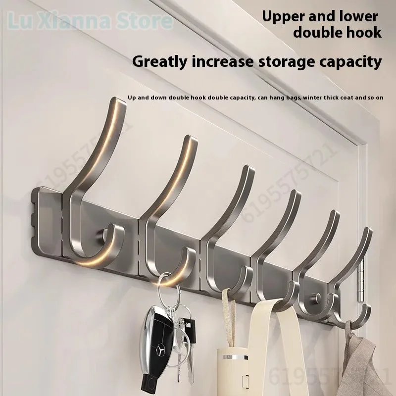 Crochet de suspension mural de rangement, cintre Non perforé, organisateur de rangement, ustensiles de cuisine