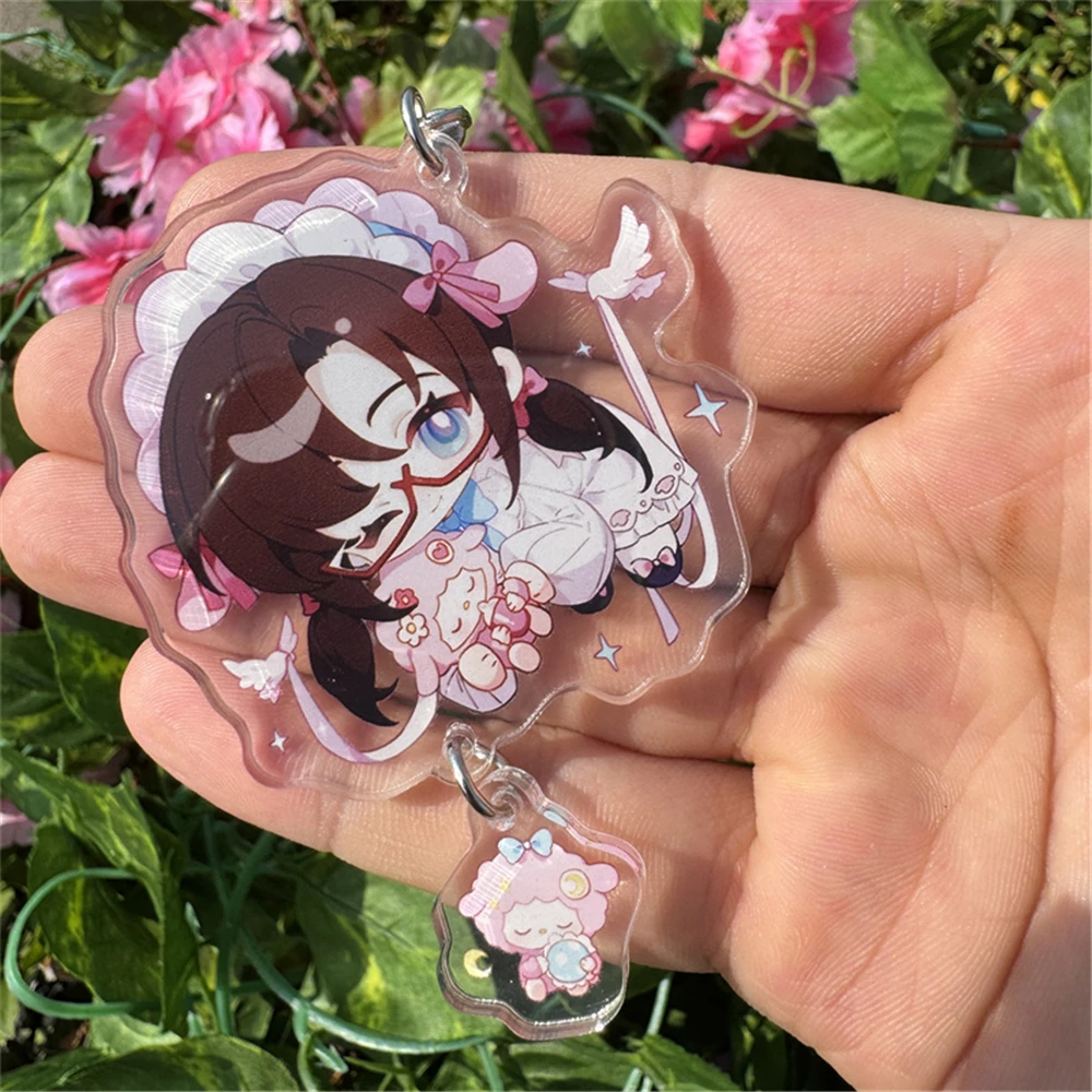 Anime Cosplay Acrylic Key Chain Keychain Pendant Prop Accessories