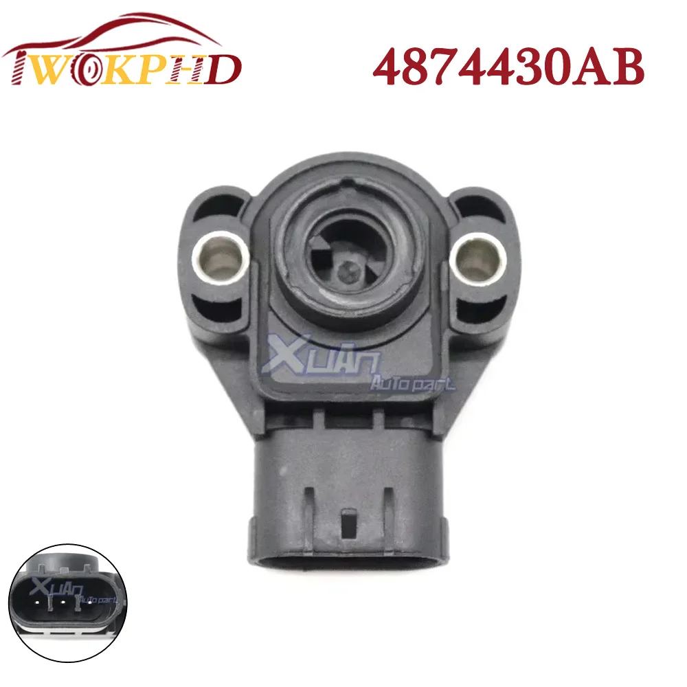 

NEW 1PCS THROTTLE POSITION SENSOR TPS SENSOR For Chrysler Dodge Plymouth Mitsubishi 2.0L 1995-2002 4874430AB