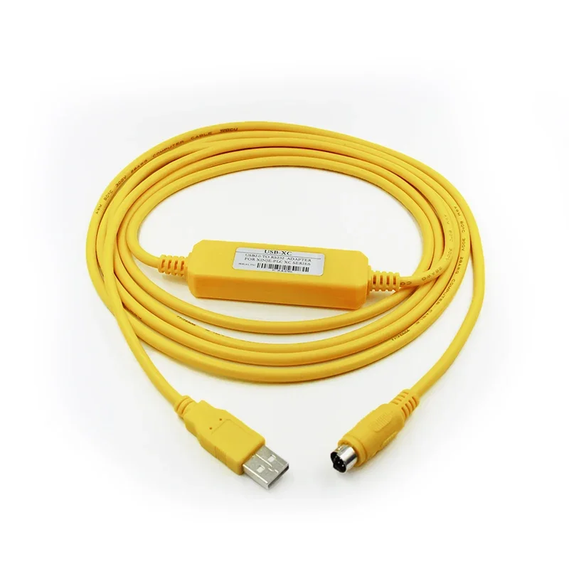 PLC Programming Cable Download Cable USB-XC SC09 DVP Text Double Bus Cross Cable Communication Cable SC-11