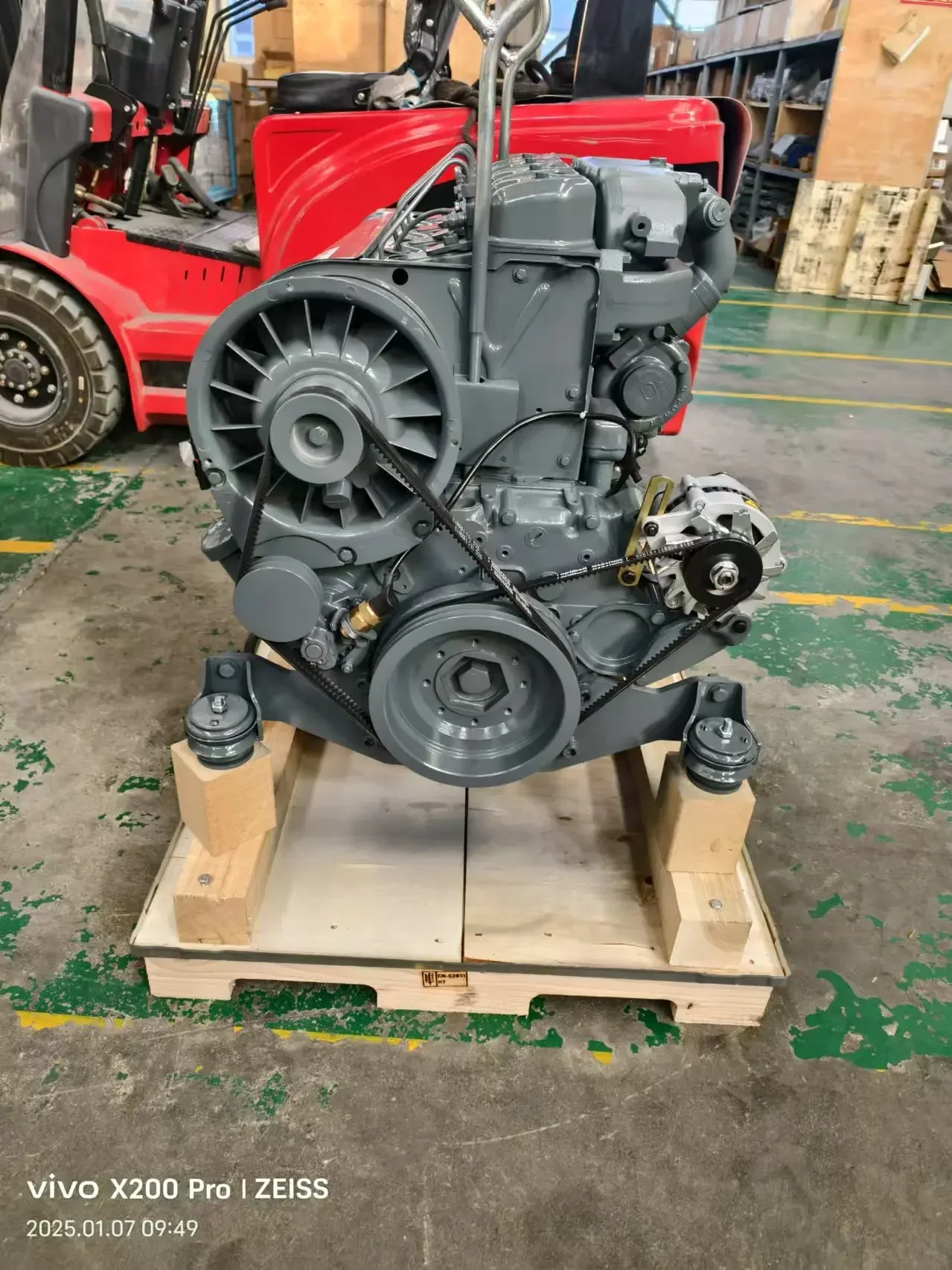 مضخة هيدروليكية لآلات البناء BF4L914 مع محرك كهربائي 914 مبرد بالهواء ومحرك بأربعة أسطوانات وقود الديزل