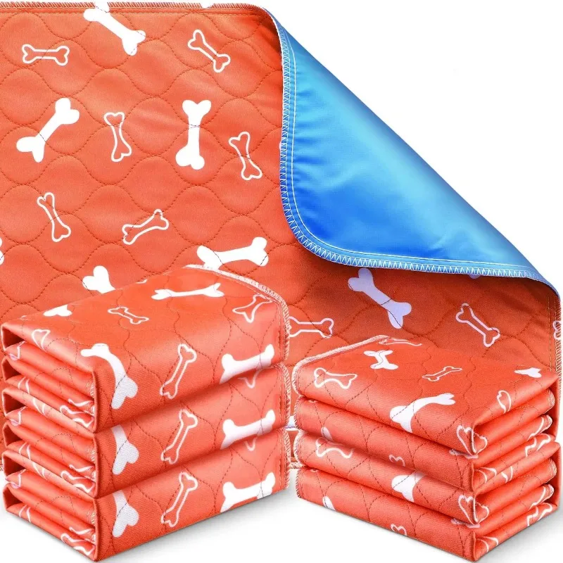 Reusable printed pattern pet dog training pad potty training pad washable puppy urine pad