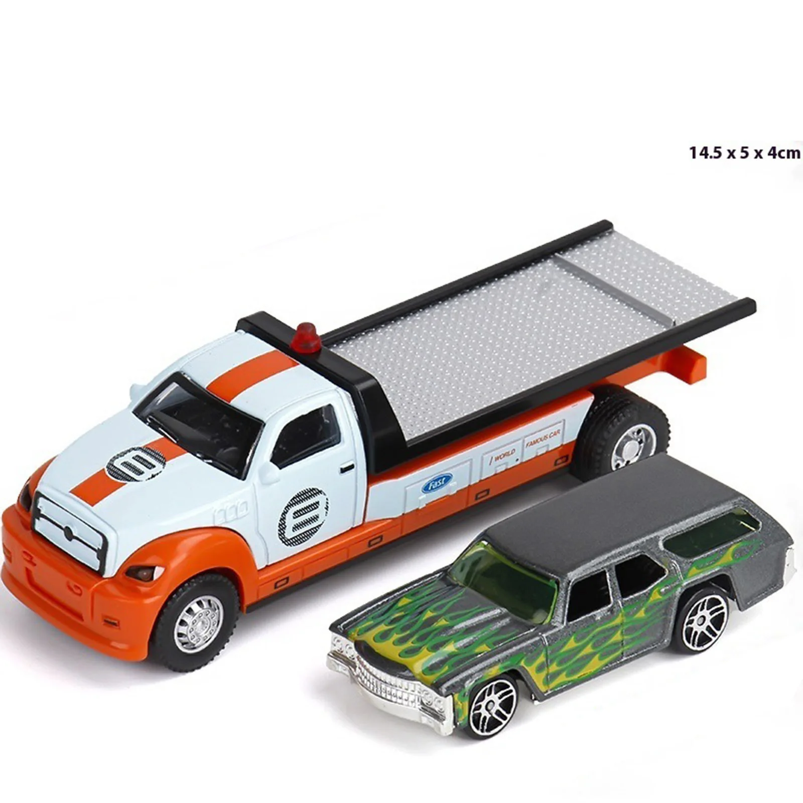 1:64 Container Trailer Miniatur Legierung Modell Spielzeug Diecast Auto Serie mit Zurückziehen Metall Fahrzeuge Klassisches Modell Kinder Geschenke