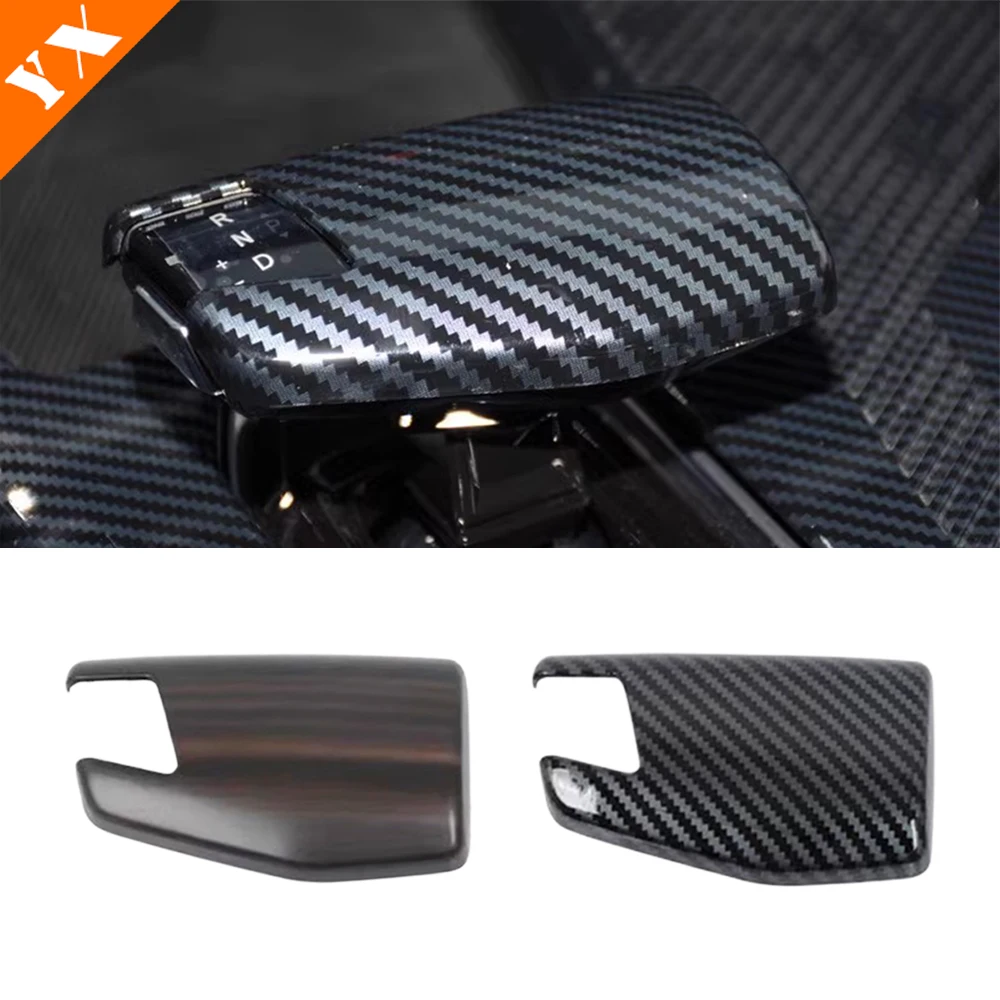 

For Changan Oshan x7 plus 2024 2025 Accessories Matte Carbon Sliver GarnishCar Gear Shift Handle Knob Frame Decor Sticker Cover
