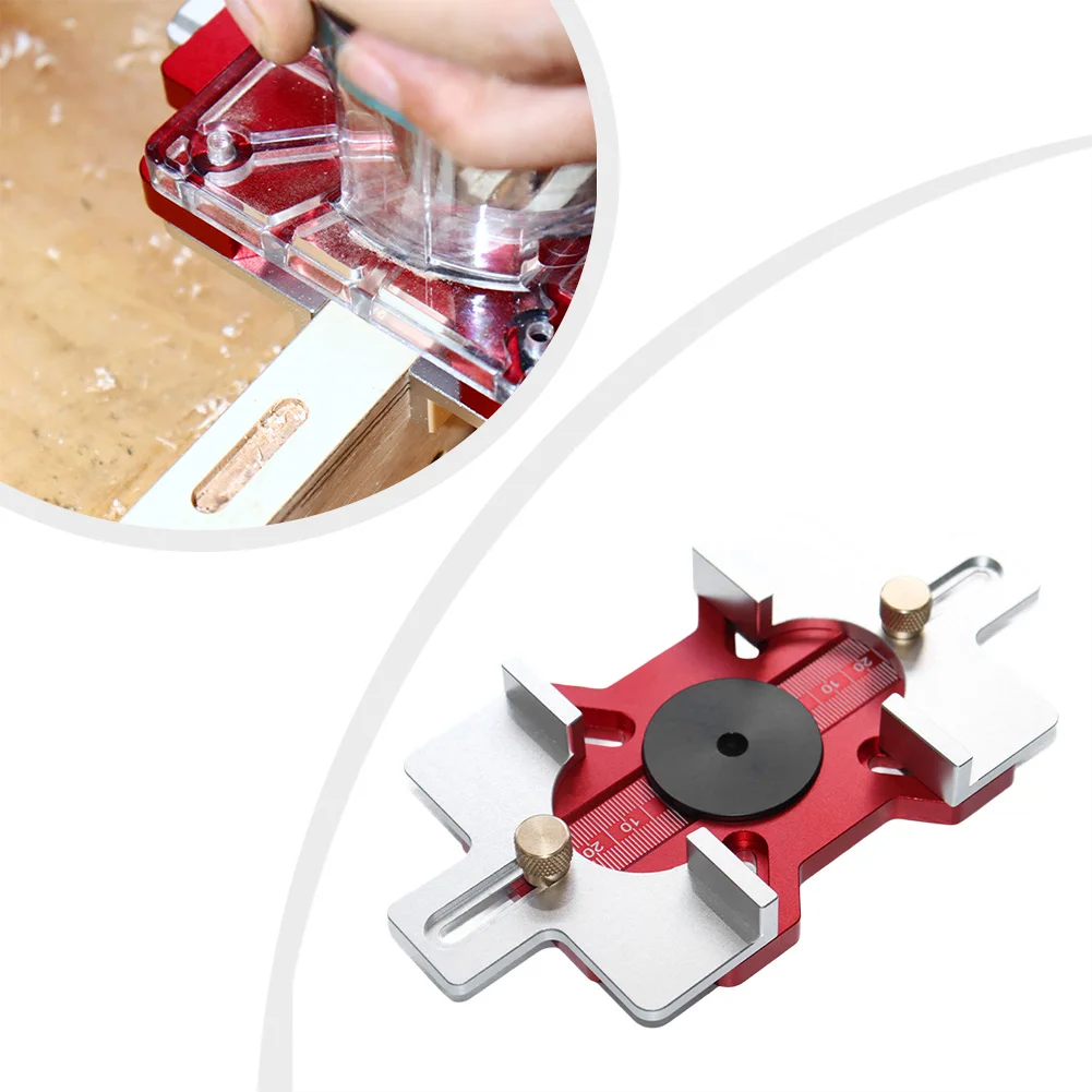 

2in1 Electric Woodworking Tool for Slotting and Drilling For Efficient Punch Hole Locator for Cabinets and Furniture Projects