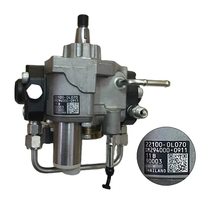 Original common rail fuel injection pump 294000-0910 294000-0911 SM294000-0911 for Hilux 2KD 22100-0L070