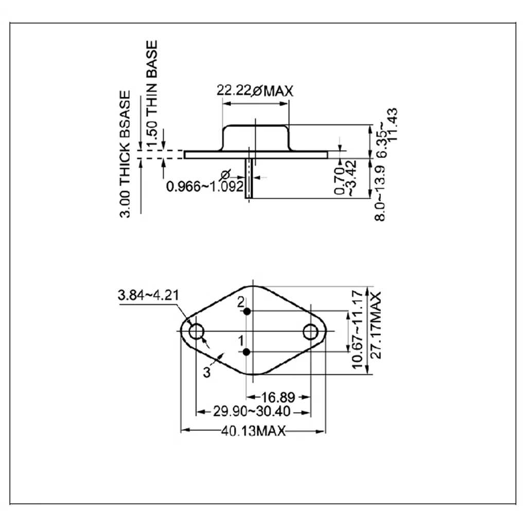 Transistor triode scellé or personnalisé pour amplificateur audio, remplacement, même polarité appariée, BRZHIFI APS024N APS025P, MJ15024, 250W