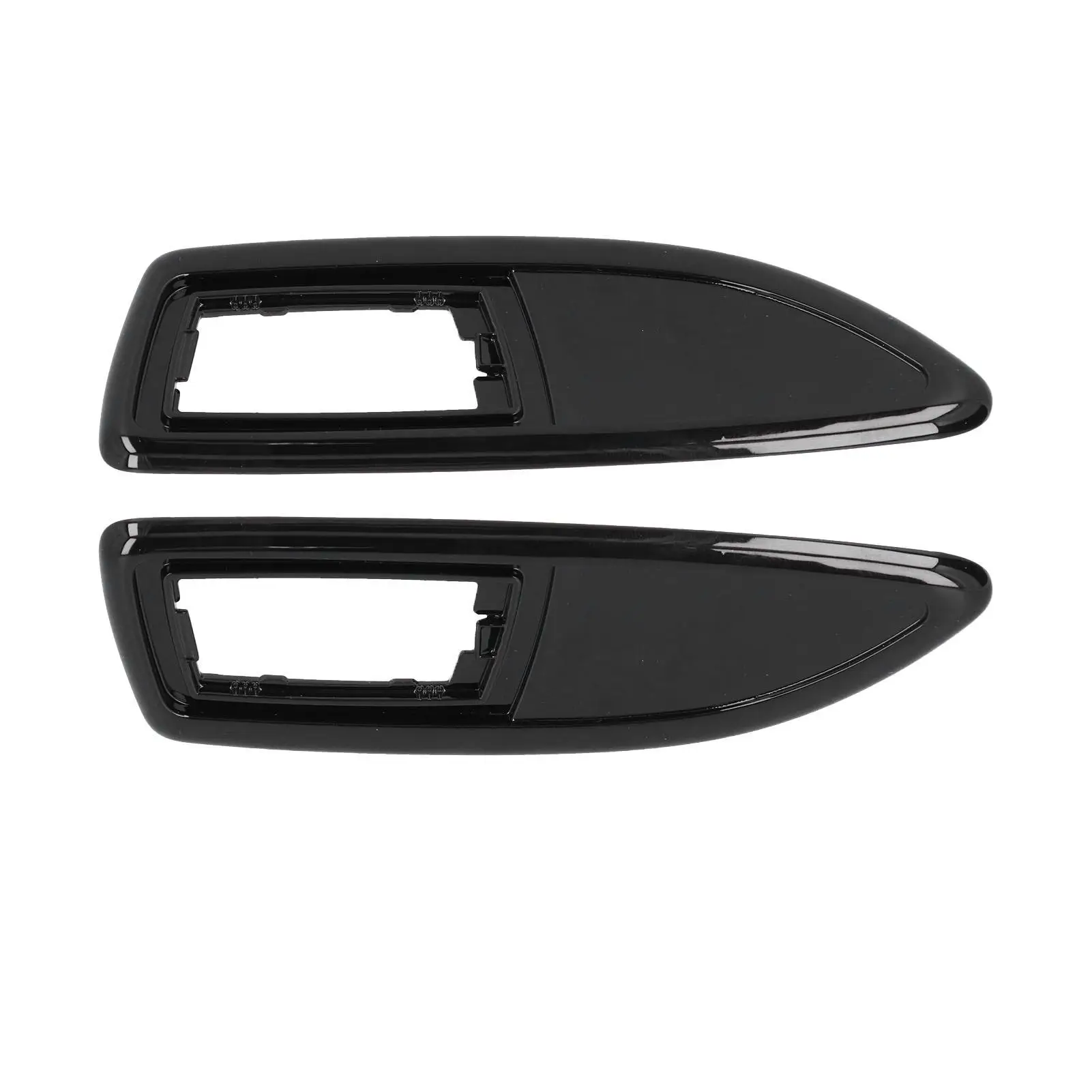 

Side Indicator Repeater Frame Set Anti UV Coating Side Light Surrounds for car Adaptations Replacement for Vauxhall astra H