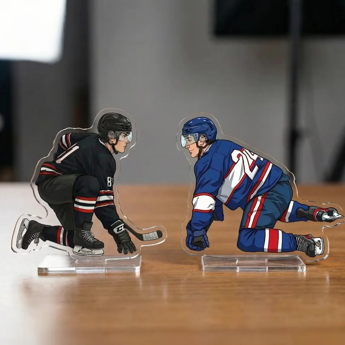Shane Ilya's Ice Hockey Romance Intense Competition Game Cards Home Run Birthday Gift Idea for Sports Fans