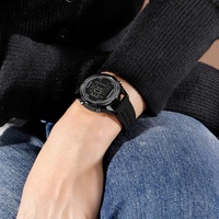 New NAVIFORCE LCD Digital Fashion Sports Lady Watches Anti Circular Silicone Strap Electronic Clock Women's Classic Wrist Watch