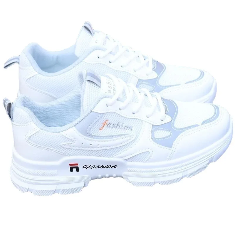 Maogu Hardloopschoenen Mode Ademend Wandelen Platform Atletische Schoen Sneaker Vrouwen Tennis Vrouw Mode Dames Witte Sneakers