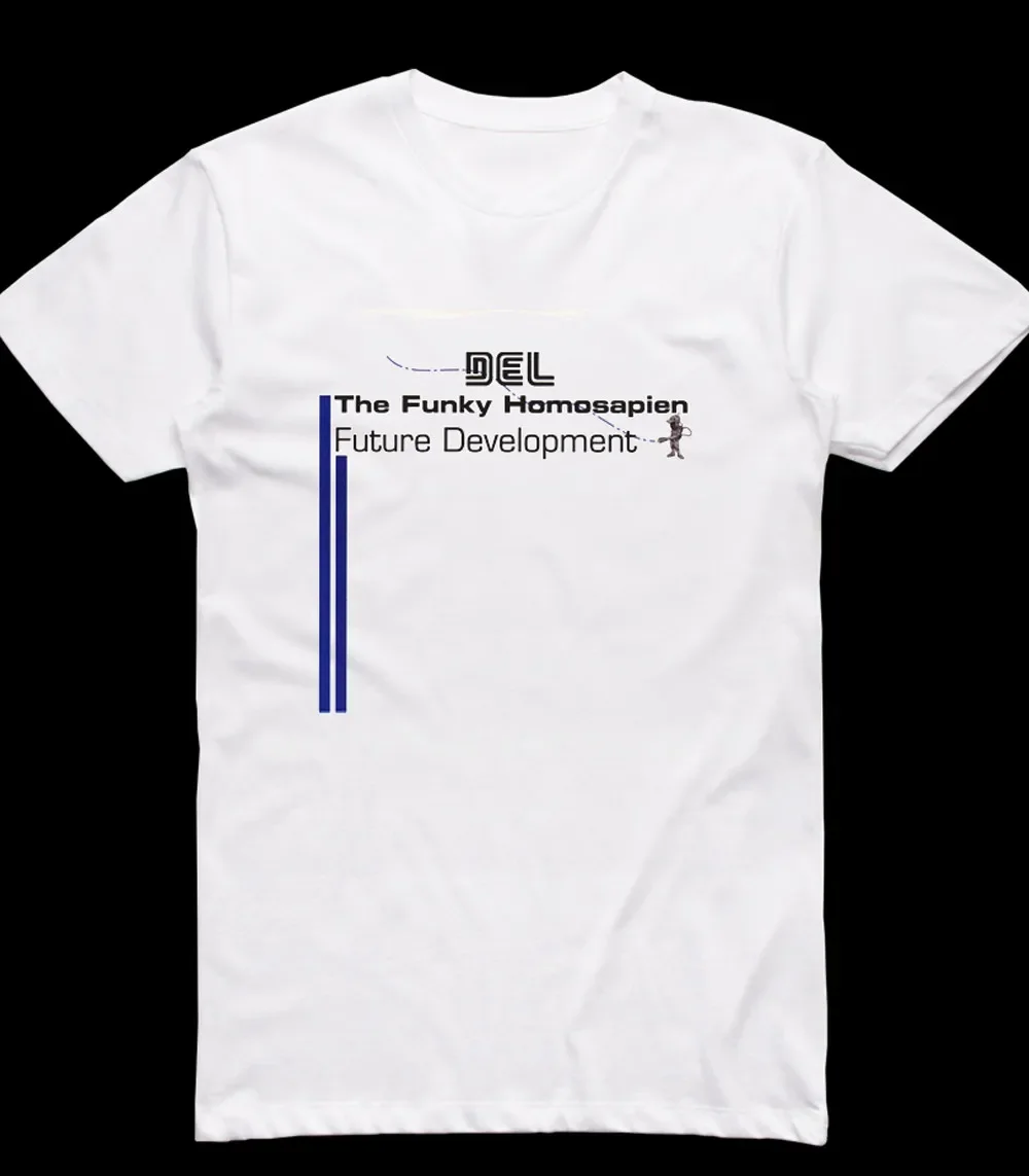 SOLDE T-shirt blanc Del the Funky Homosapien rap Future Development Album