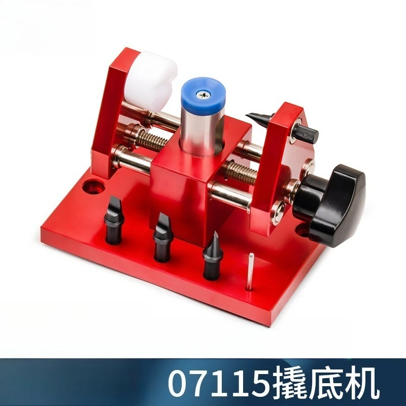 07115 Watch Case Opener Machine, Professional Watch Back Remover Tool DIY Watch Battery Replacement Repair Kit