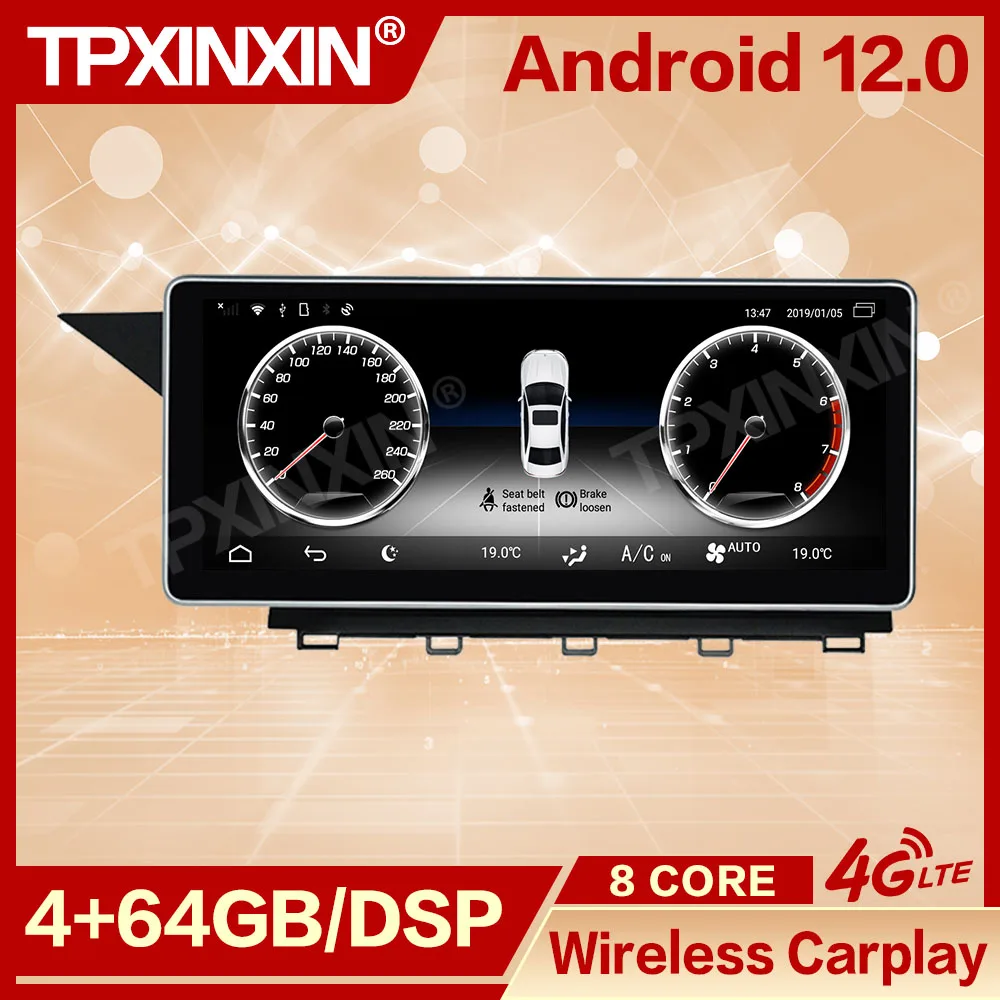 Car Radio With Android Screen For Mercedes Benz GLK X204 2013 Intelligent System GPS Navigation Audio Player Autoradio Head Unit