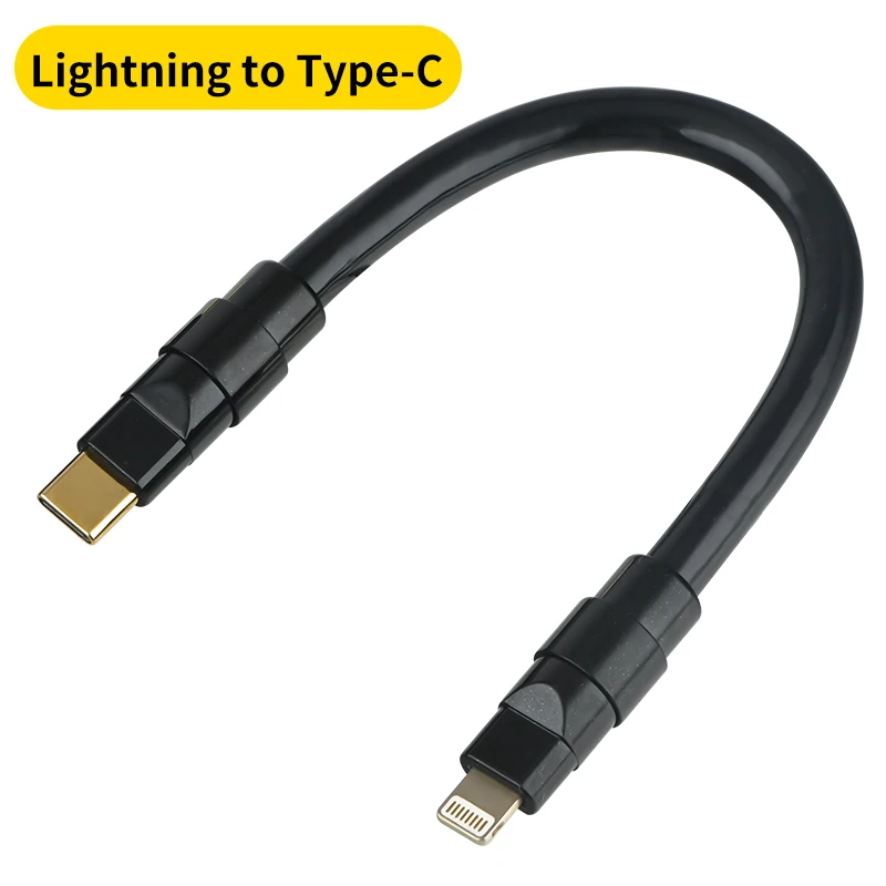 Xangsane sterling silver audio cable OTG decoding cable lighting to typec to typecUSB decoding mobile phone amp sound card cable