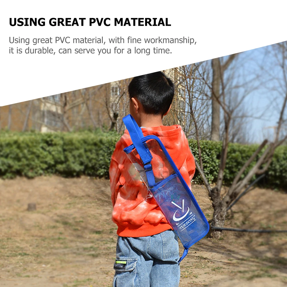 

Drumstick Bag Bags Sticks Storage Tote Percussion Holder Carrying Case Blue Child