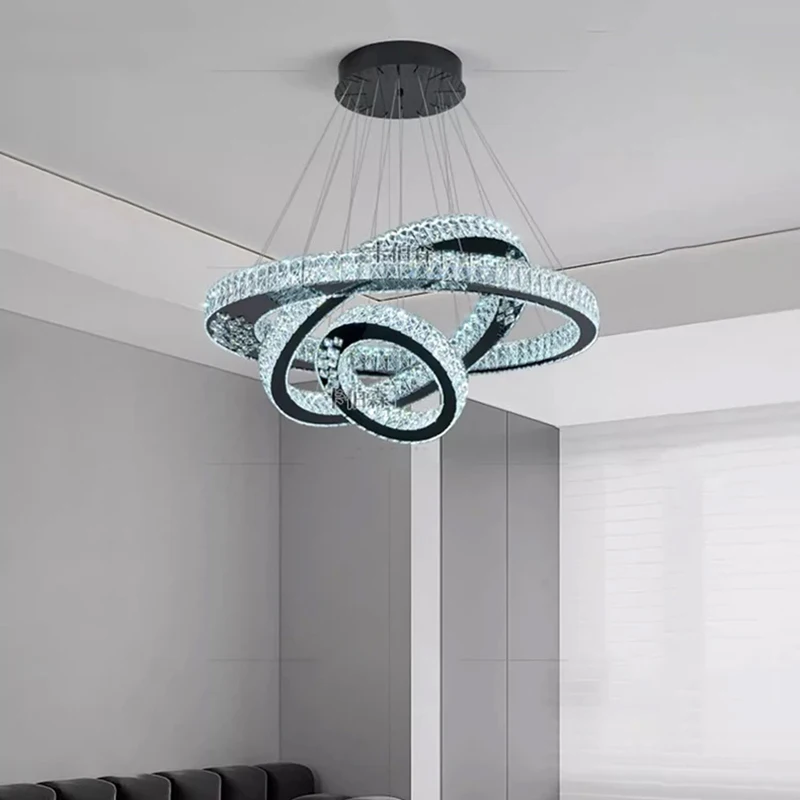 

home decorationPendant lights, luxury crystal living room chandelier, dining room Pendant lamp, ceiling light, indoor lighting