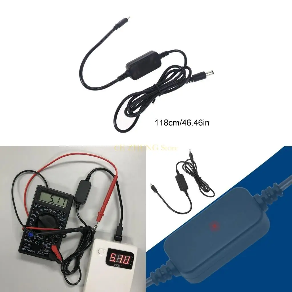 

E56B PD Converter Cable USB C Type C Male Connector 12V 20V 5.5x2.1mm