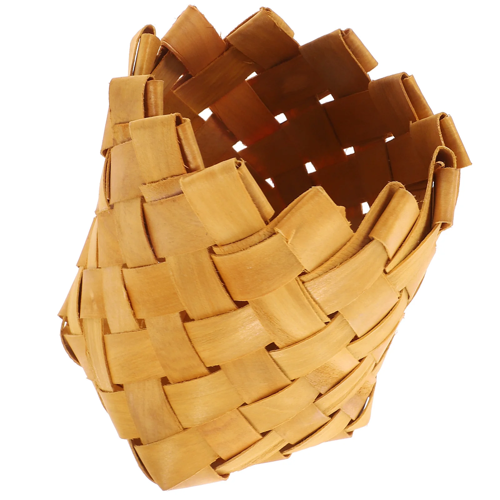 

Small Woven Cutlery Basket for Kitchen Sink Or Desktop Handy Flatware Organizer Compact Chopsticks Storage Basket Household