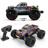 男の子用リモートコントロールカー,mjx hyper go,ブラシレス,高速,オフロード,4x4トラック,rtr,おもちゃ,ギフト,新品,1:20, 20208 39 km/h 6