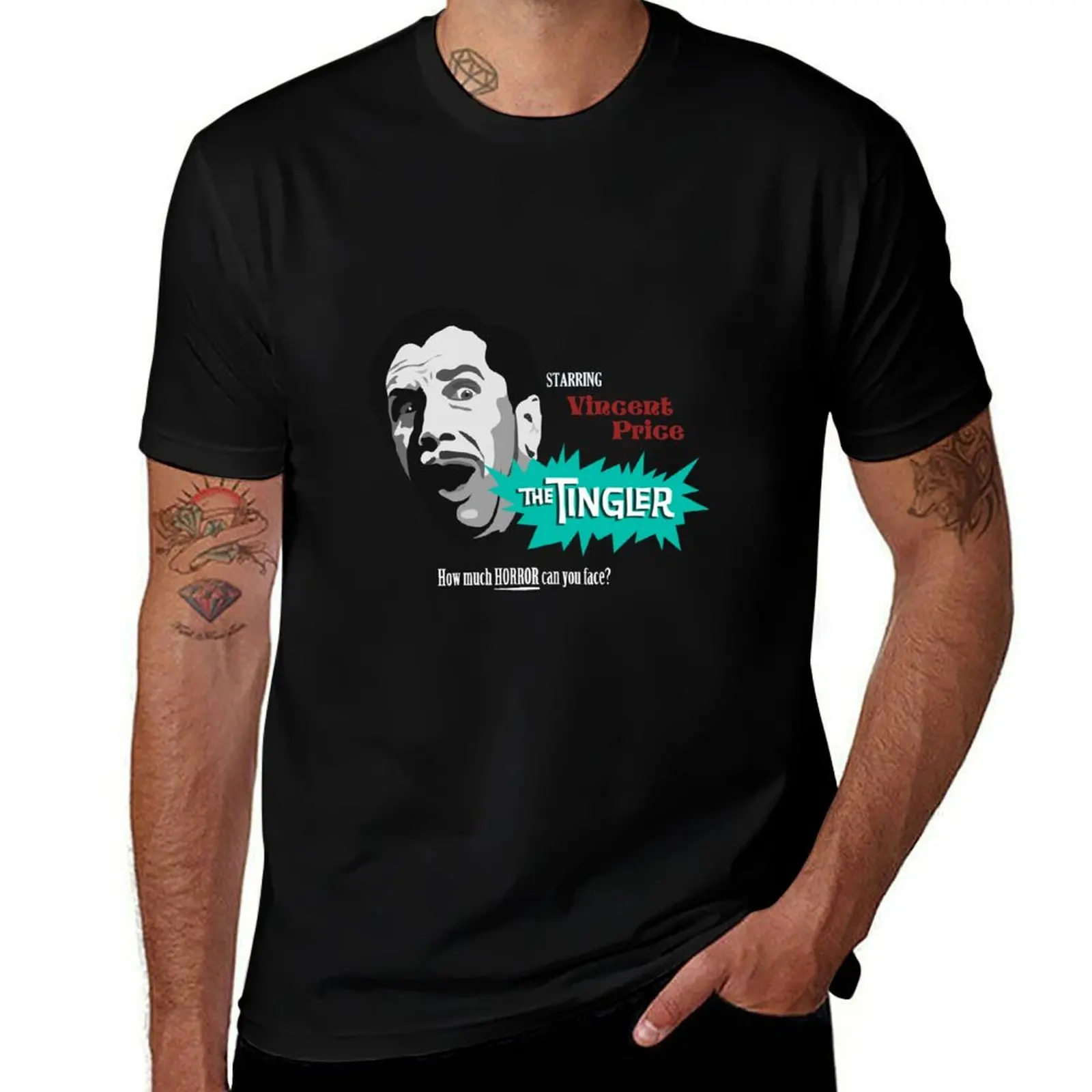 

Vincent Price - The Tingler T-Shirt t shirt men 100% cotton luxury brand man t shirt graphic t shirt man cotton T-Shirt