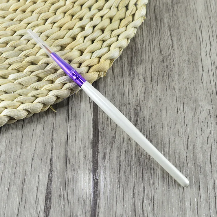 Beste Qualität dünne Spitze Pinsel bilden Eyeliner Pinsel für wasser aktivierte Neon Pastell Liner