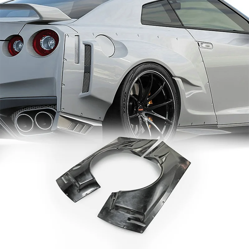 

(Local in USA) For Nissan High-Quality GRD Type Wide Body Rear Fender for GTR R35 Racing Exterior Upgrade