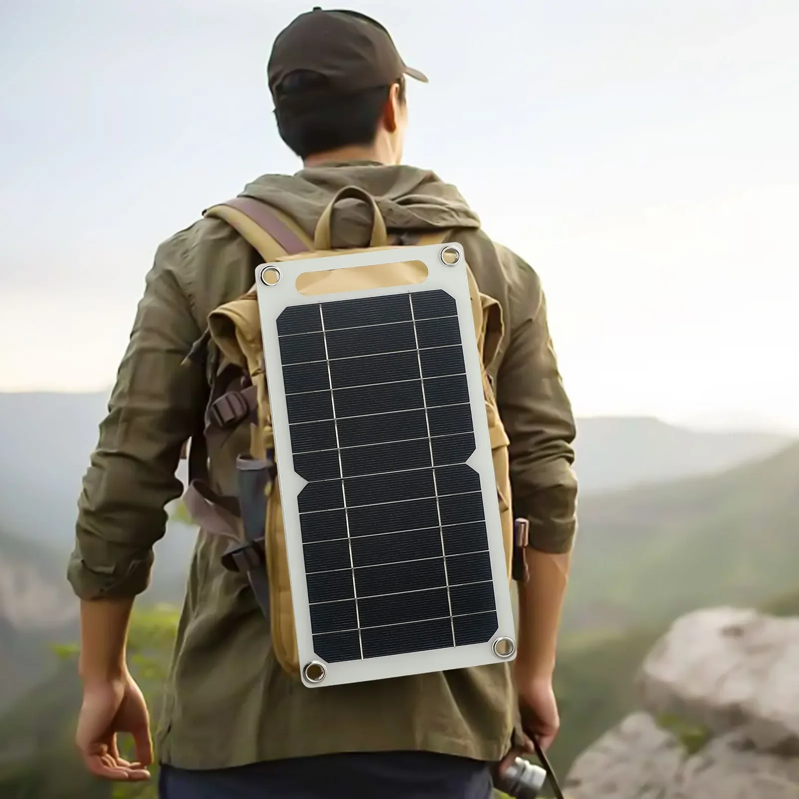 

5V Solar Panel Flexible Solar Panels Travel Outdoor Use Compact And Portable Easy To Use Long-lasting And Resilient