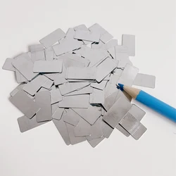 Galvanized Sheet Iron Sheet Metal For Magnet Metallized Films Anti-rust Folding Diy Handmade Small Iron Plate Processing Custom