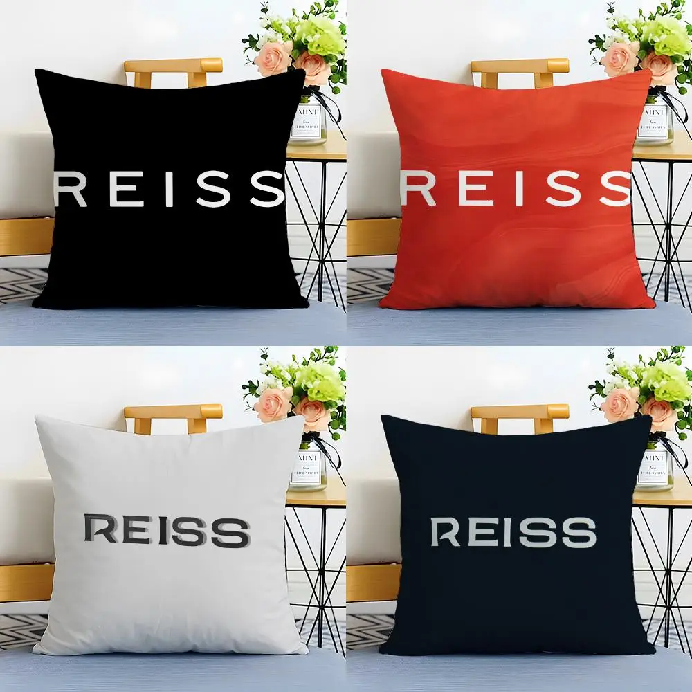 British Brand R-Reiss Cushion Cover Linen Pillowcase Soft  for Sofa Bed Home Room Decor
