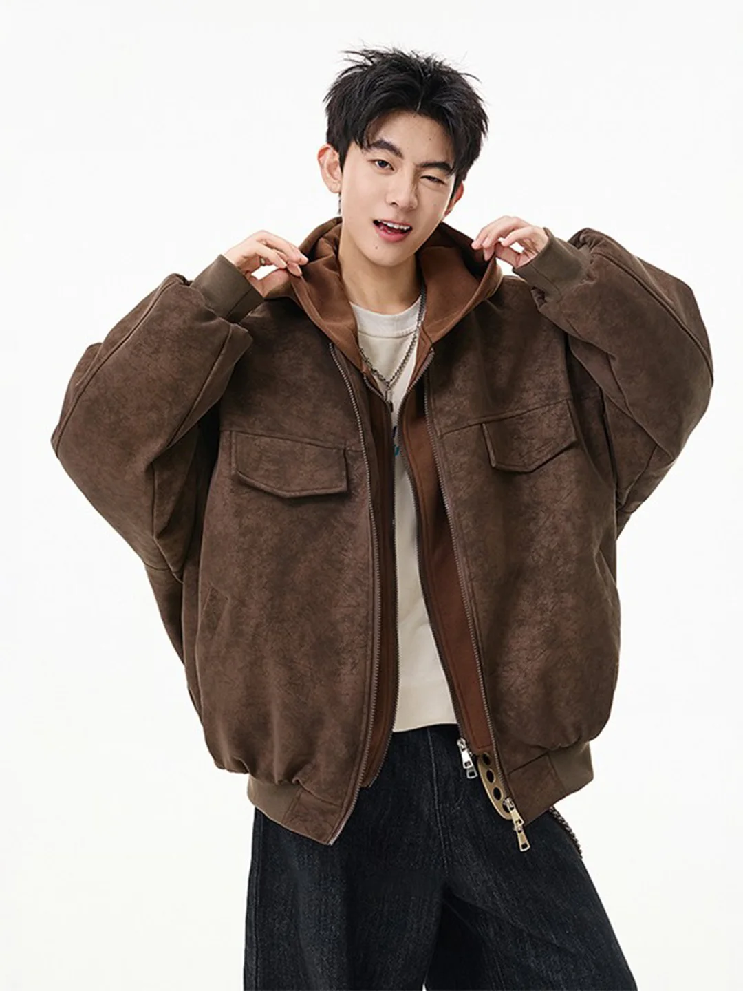 

Мужская рабочая куртка из хлопка, утепленная, зимняя, теплая, с капюшоном, окрашенная, приталенного кроя, повседневная, модная верхняя одежда