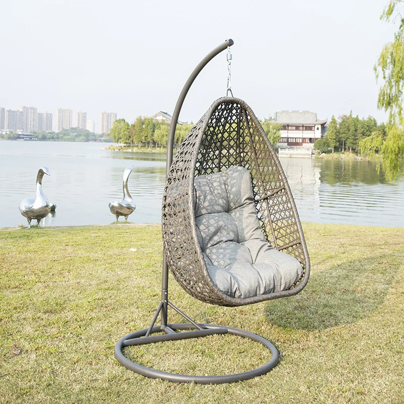 Manufacturer Free Samples LOW MOQ Fast Delivery Custom Hammock Chair Rattan With Stand