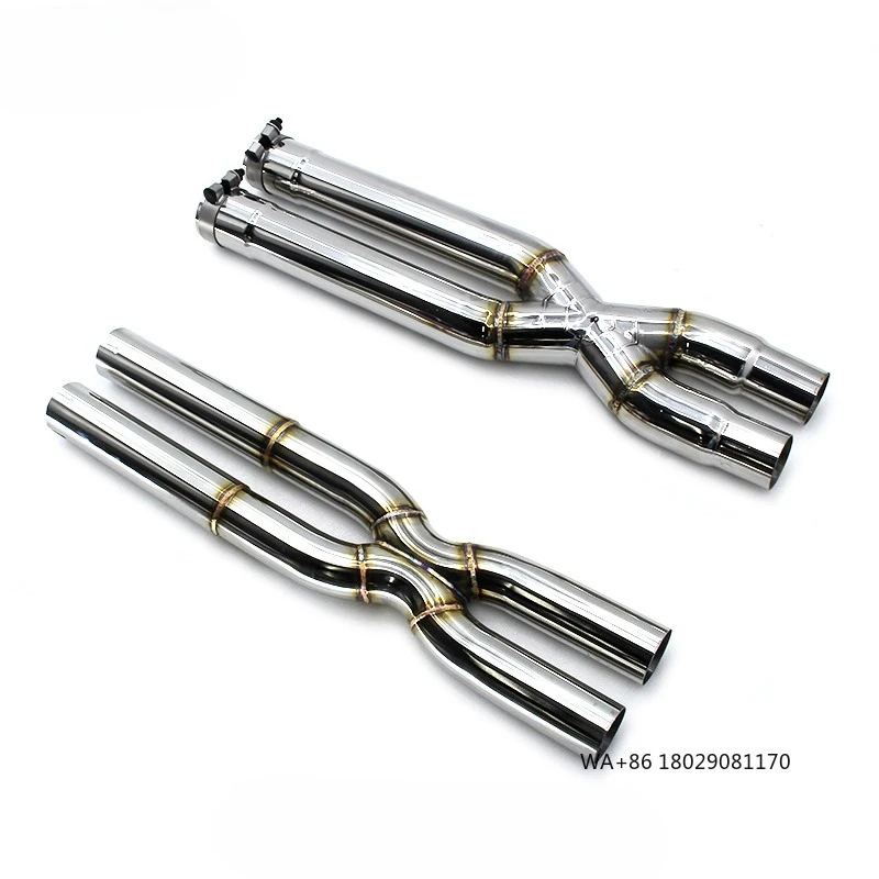 

Выхлопная труба X, средняя труба для Gran Turismo/GT 4.7 2008-2023, нержавеющая сталь, высокая производительность