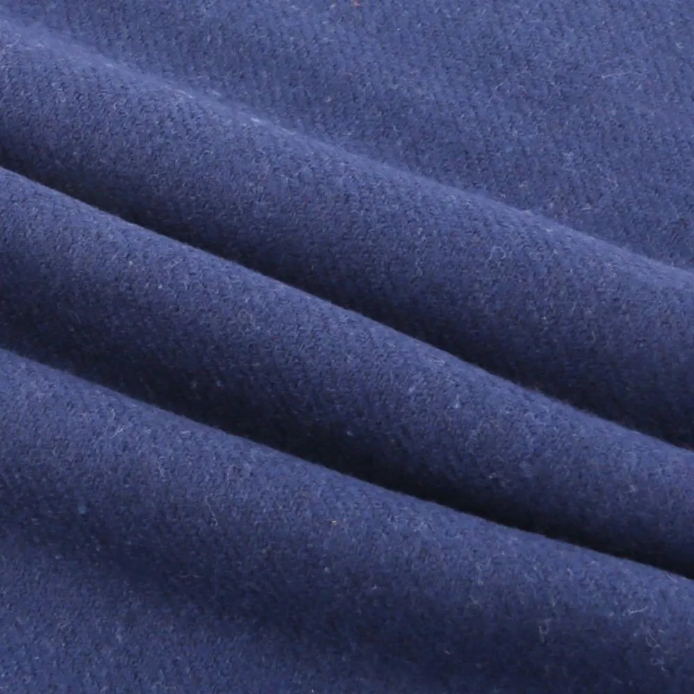 

Fashion Imitation Cashmere Men Scarf Solid Color Thickened Warm Scarf Soft Long Tassel Shawl